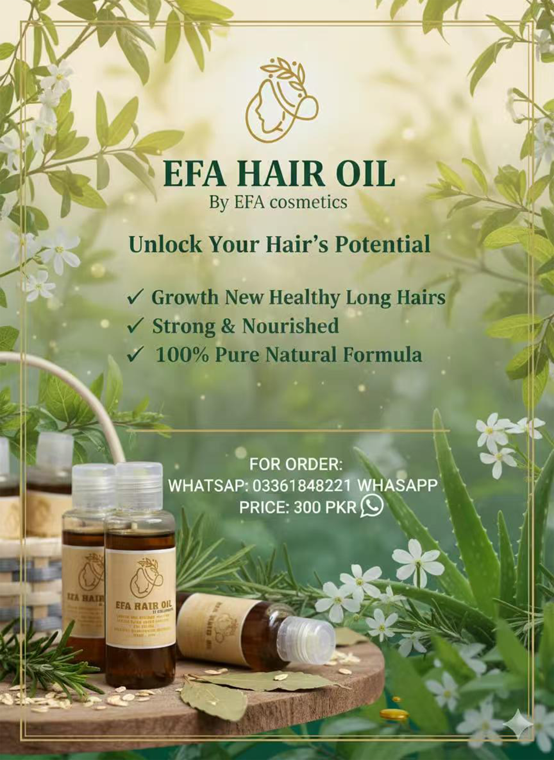 EFA Hair Oil